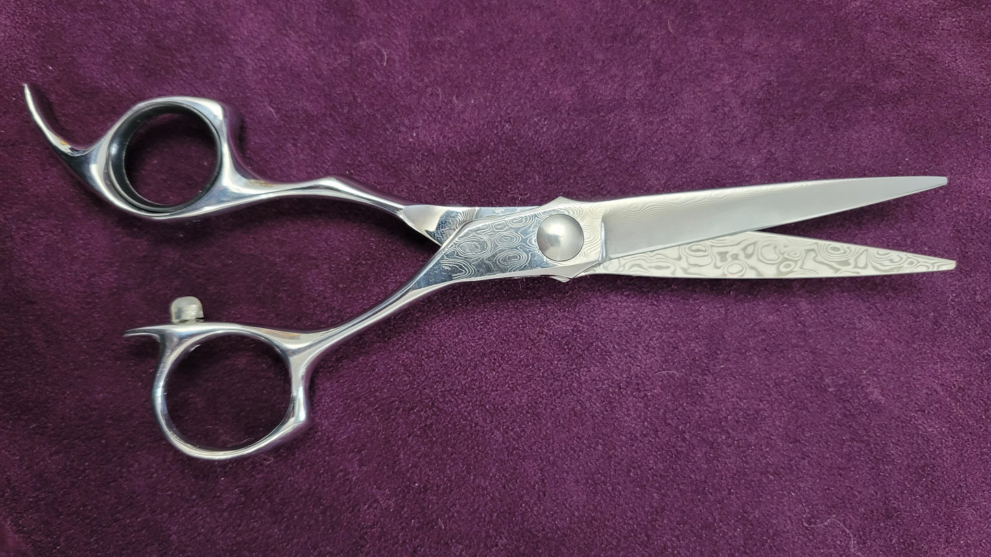 6" Damascus Steel Hairdressing shear
