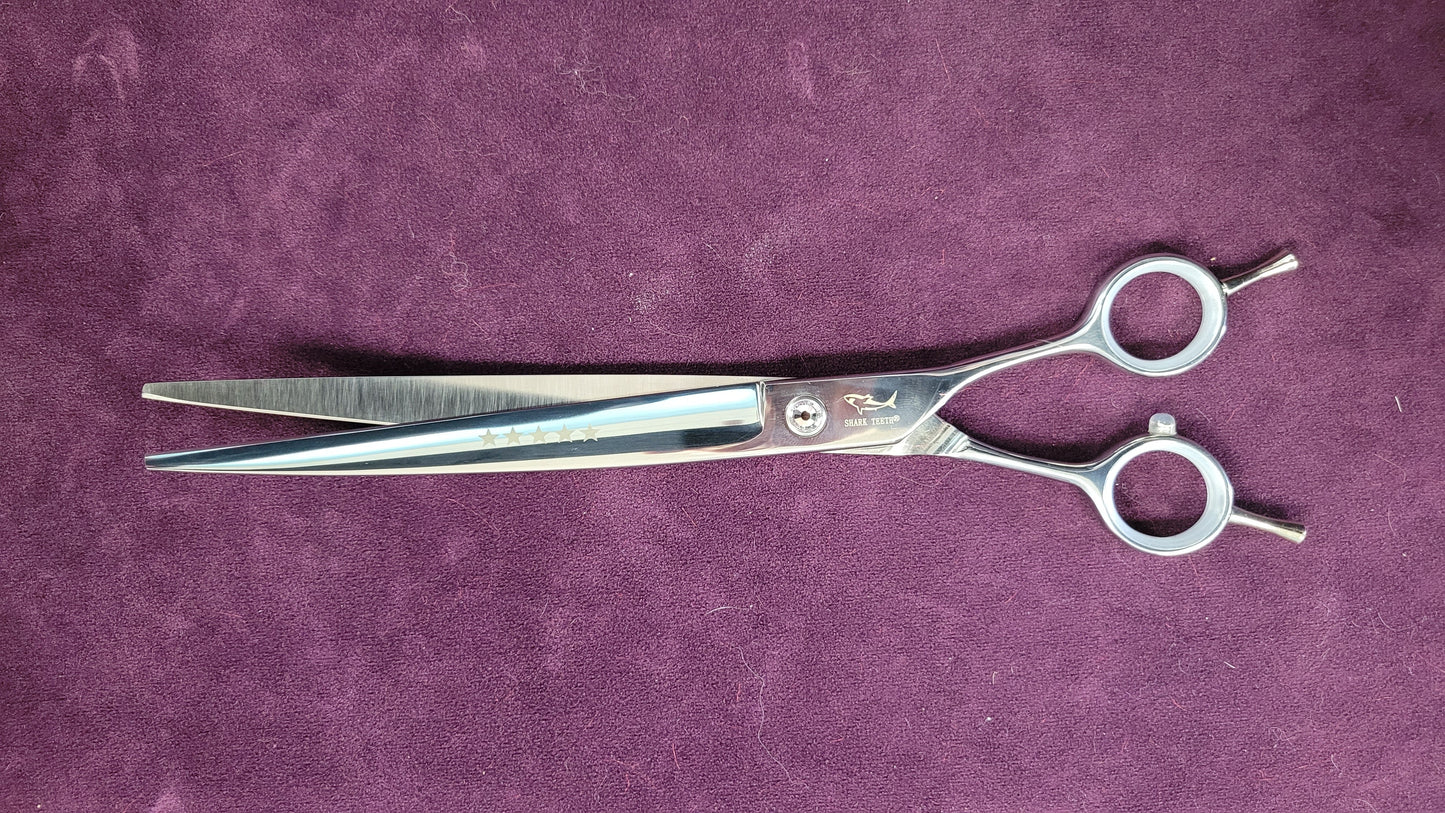Shark Teeth 5 Star Series Scissors - Curved