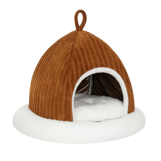 Palace Dome Hideaway Bed – Cozy Cave Bed for Cats, Kittens, Puppies & Toy Dogs