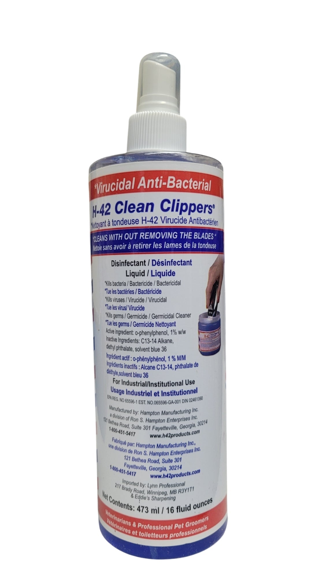 H-42 Clean Clippers Spray