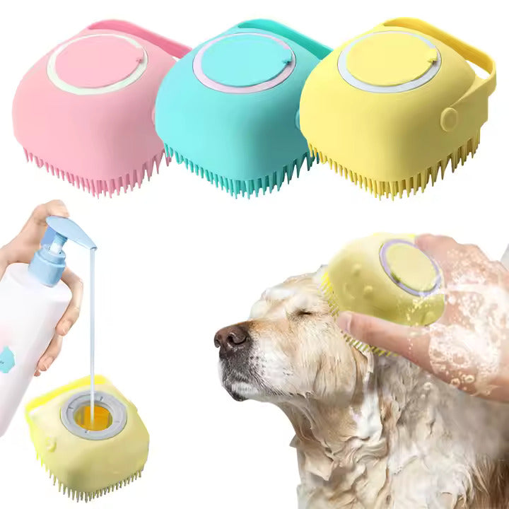 Square Rubber massage brushes