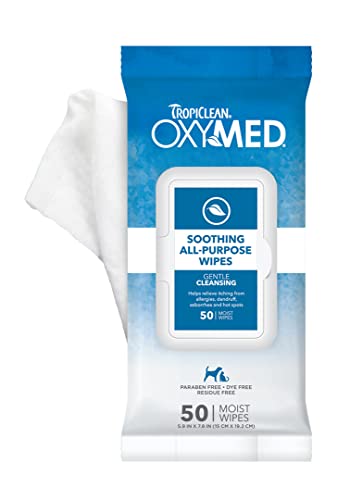 Tropiclean Oxymed Soothing All Purpose Pet Wipes