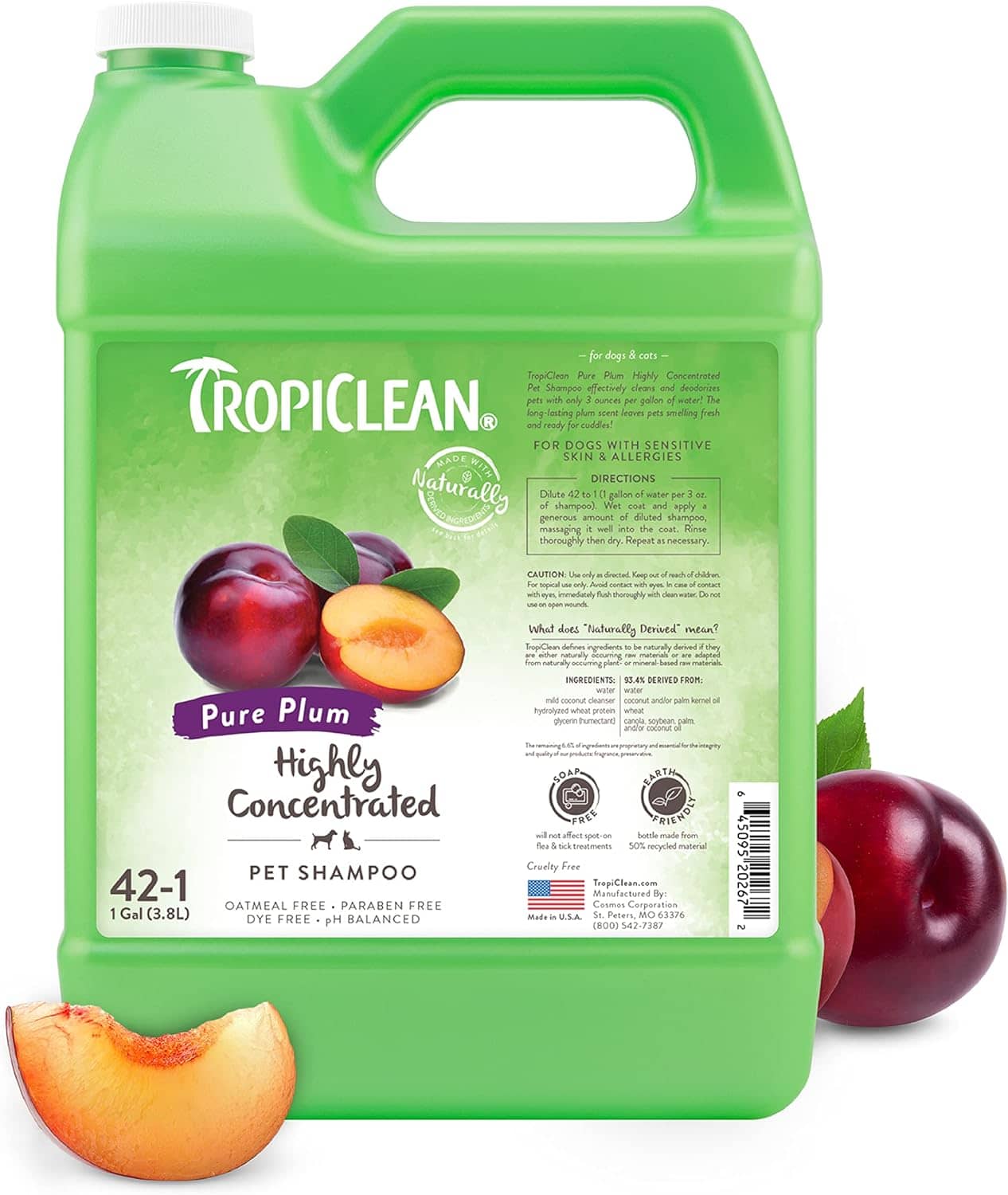Tropiclean High Concentrate Shampoo