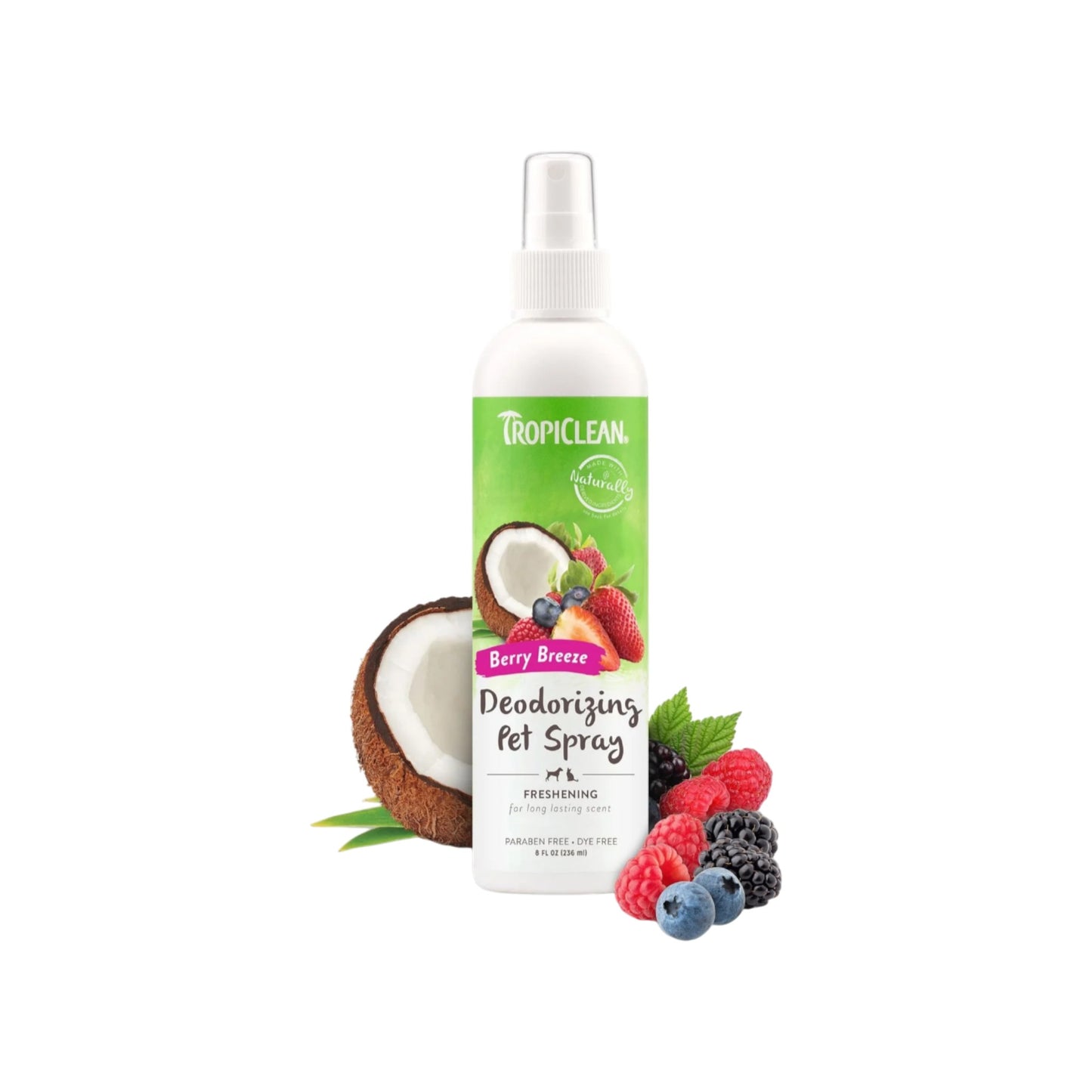 TropiClean Pet Colognes & Deodorizing Sprays – 8 oz