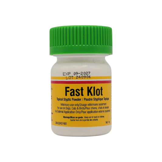Professional Styptic Powder for Dogs, Cats & Birds — 14g | Topical | Canada