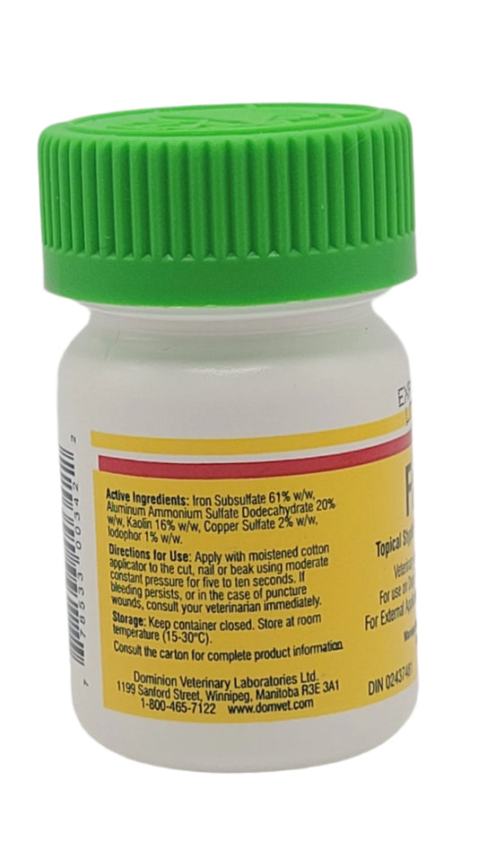 Fast Klot - styptic power 14g Canadian made