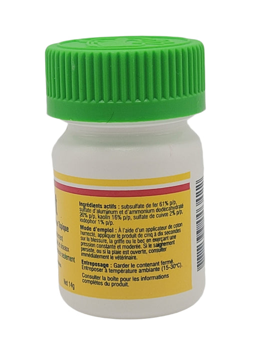 Professional Styptic Powder for Dogs, Cats & Birds — 14g | Topical | Canada