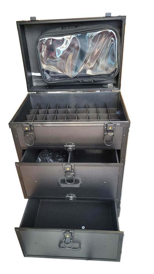 Rolling Case for Groomers / Estheticians / Hairdressers / Barbers