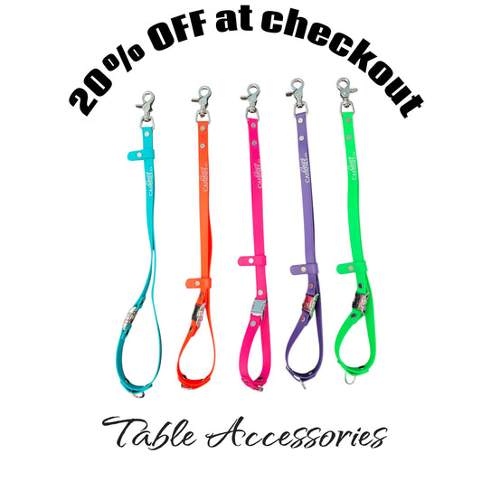 Grooming Table Accessories by Classy Canines | Premium Biothane | Professional Dog Grooming Canada