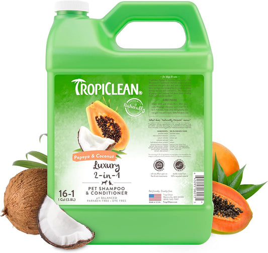 Tropiclean Luxury 2-in-1 Shampoo and Conditioner
