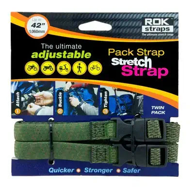 ROKstraps Pack Strap Stretch Strap - 42"