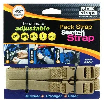 ROKstraps Pack Strap Stretch Strap - 42"