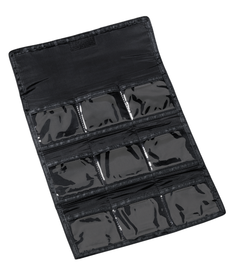andis folding  blade bag with 9 spaces