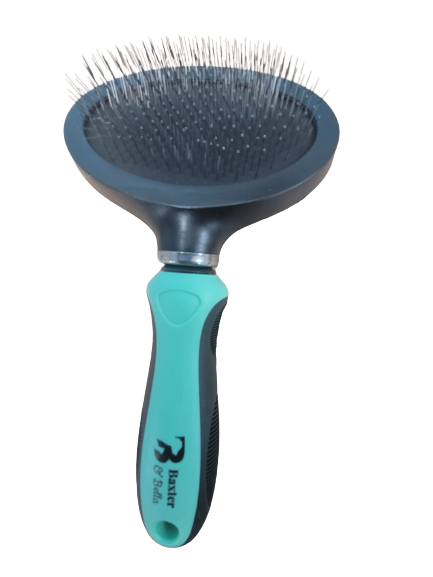 Baxter & Bella Oval Head Slicker Brush