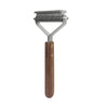 Double-Sided Undercoat Rake – Wooden Handle