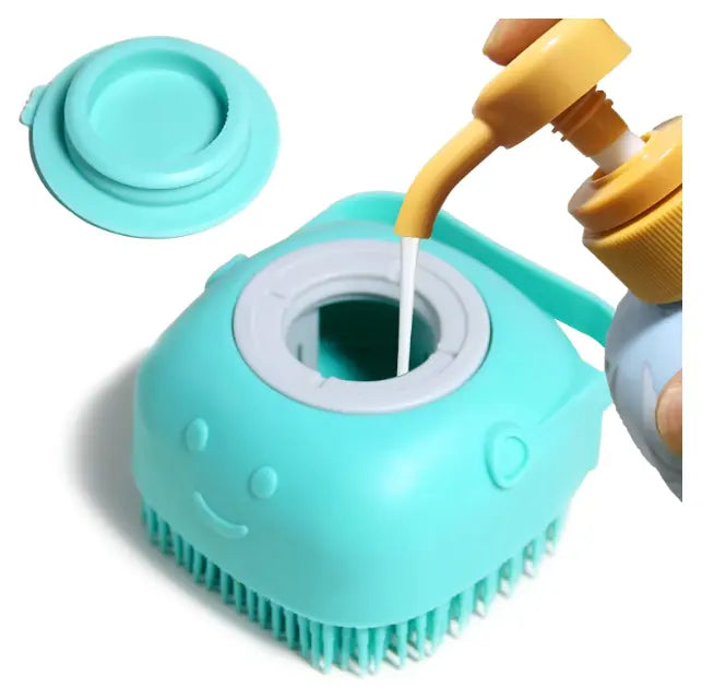 Square Rubber massage brushes