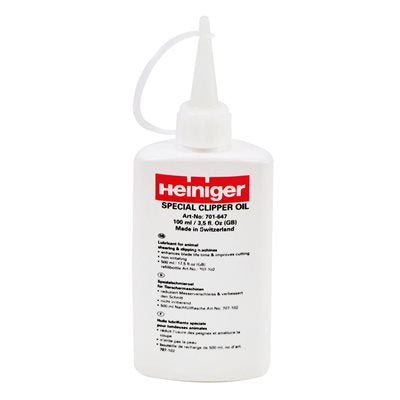 Heiniger Special Clipper Oil – Non-Toxic Biodegradable Blade Oil