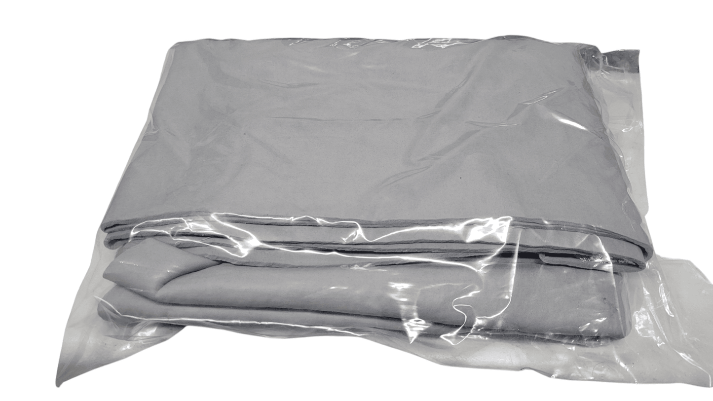 Super Absorbent Multi Purpose Chamois Towels | Fast Drying Pet Grooming and Car Detailing Cloths | Large 68x88 and Small 66x43