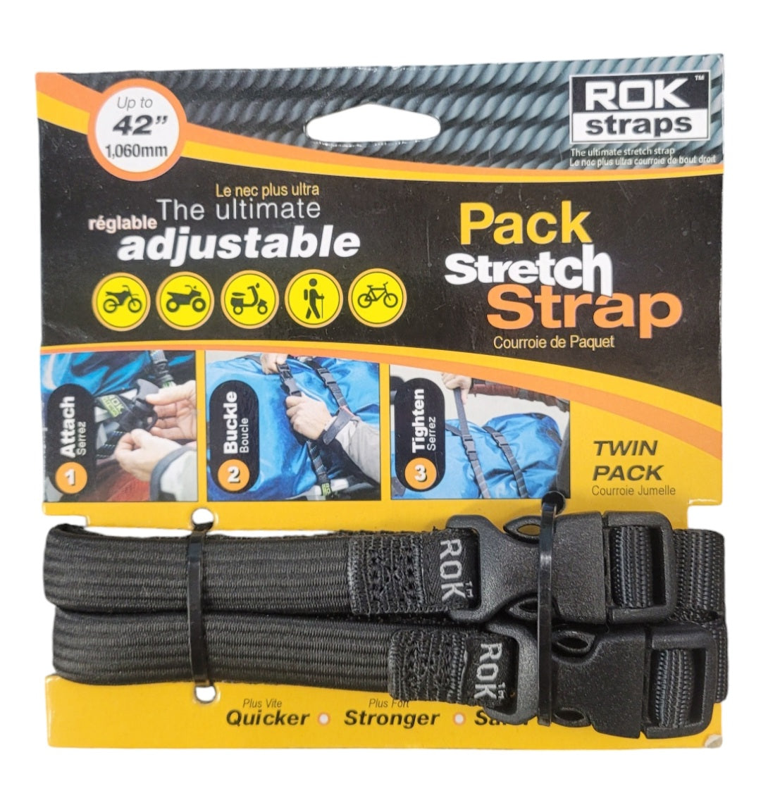 ROKstraps Pack Strap Stretch Strap - 42"