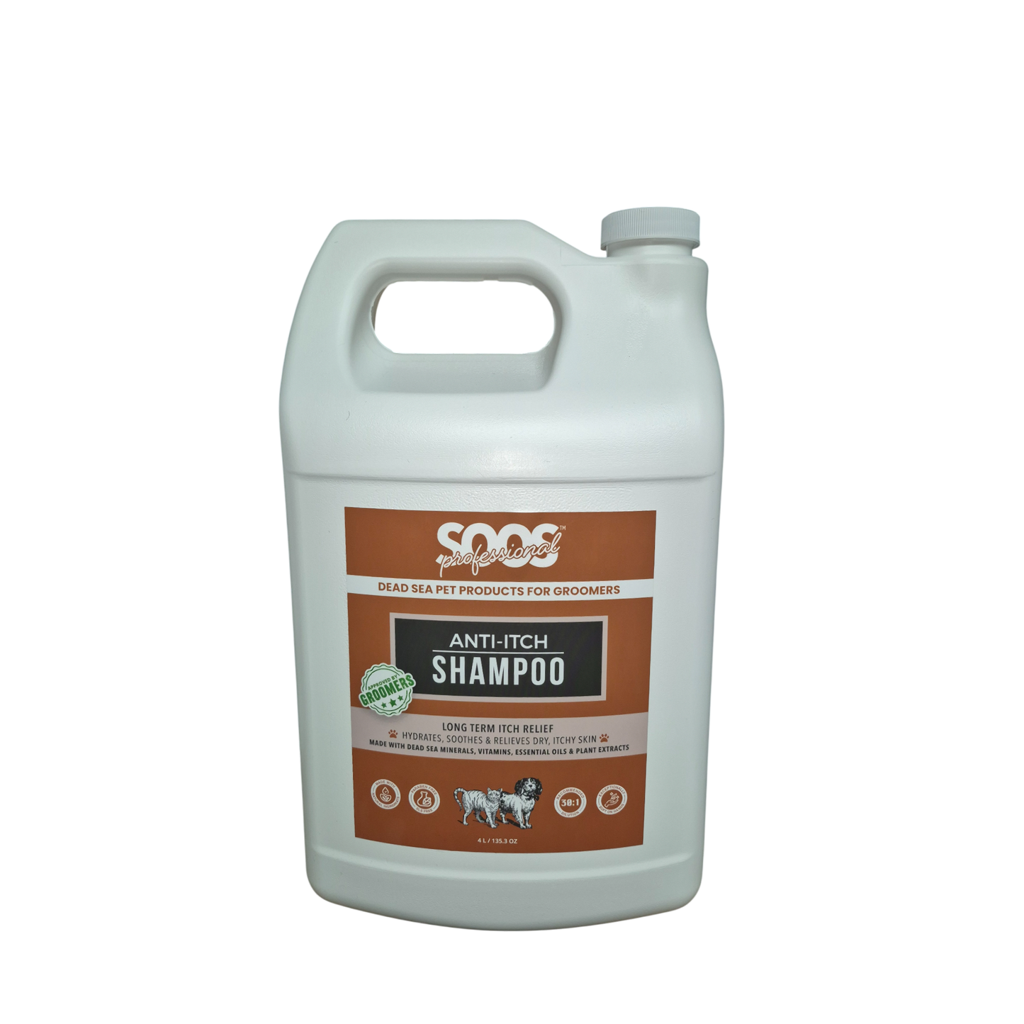 SOOS Natural Shampoo and Conditioner for Dogs and Cats