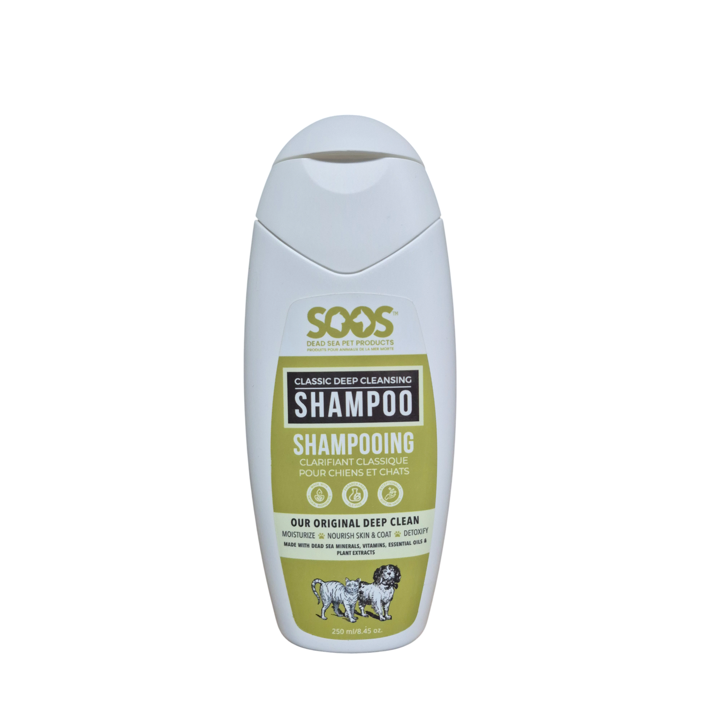 SOOS Natural Shampoo and Conditioner for Dogs and Cats