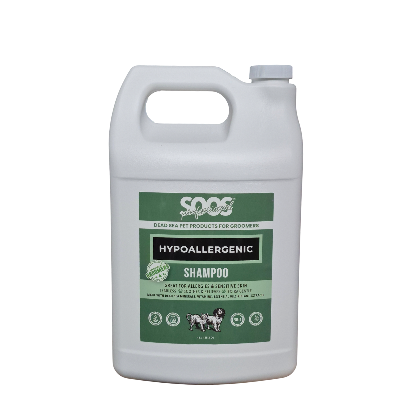 SOOS Natural Shampoo and Conditioner for Dogs and Cats