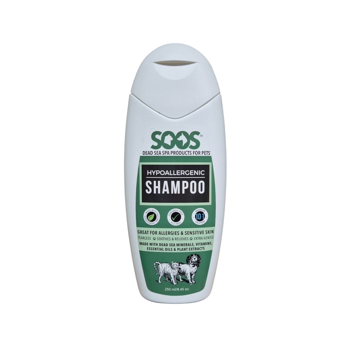 SOOS Natural Shampoo and Conditioner for Dogs and Cats