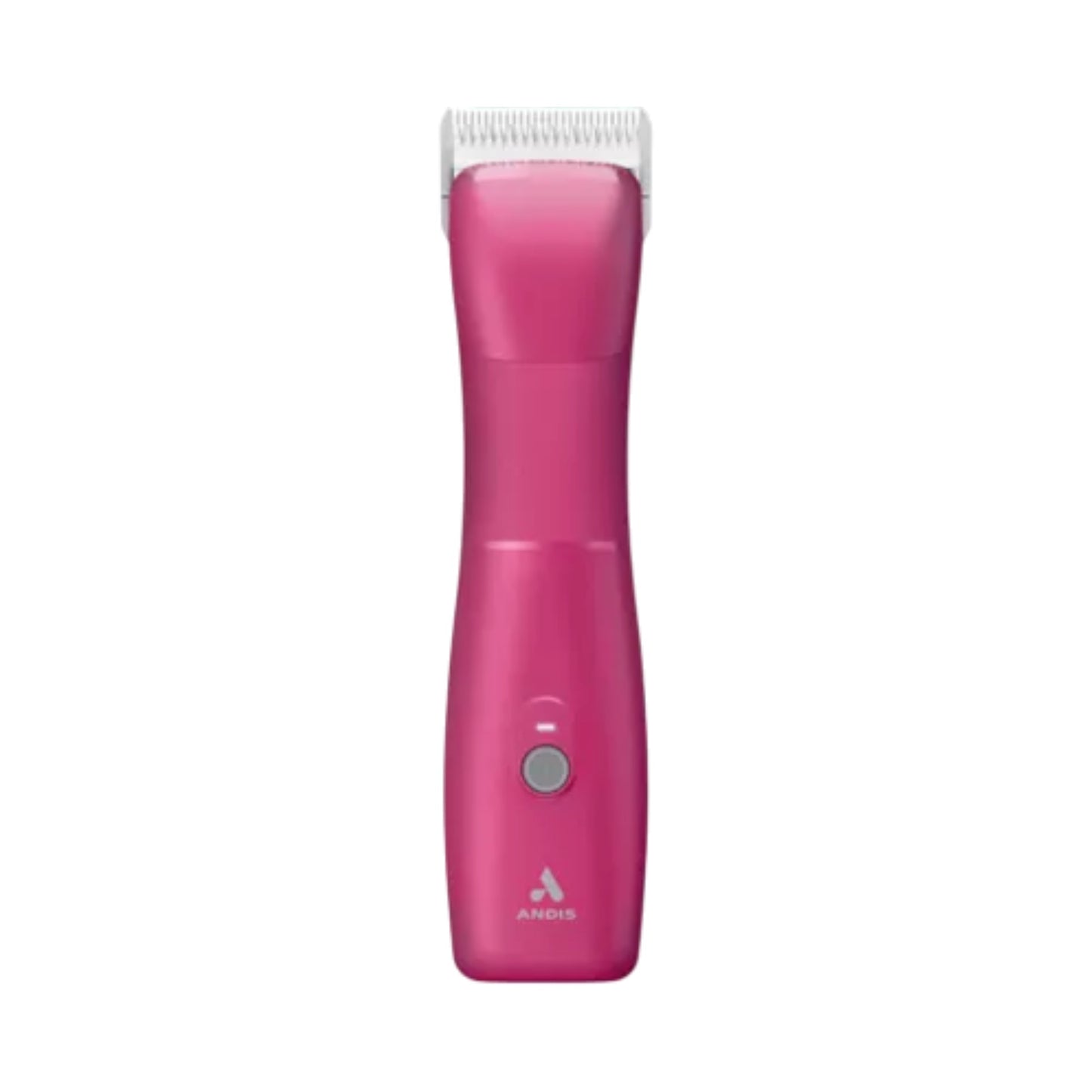 Pink Andis eMERGE corded and cordless professional clipper for pet grooming