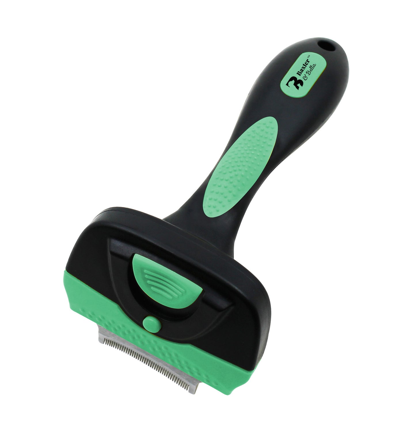 Baxter & Bella Self Cleaning Curved De-Shedder for Cats