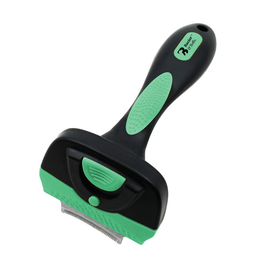Baxter & Bella Self Cleaning Curved De-Shedder for Cats