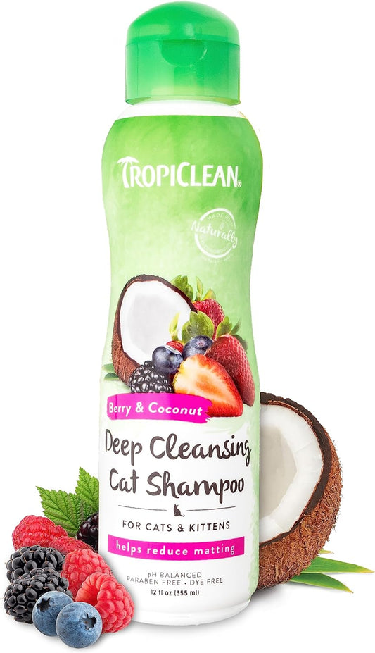 Tropiclean Deep Cleansing Shampoo for Cats & Kittens