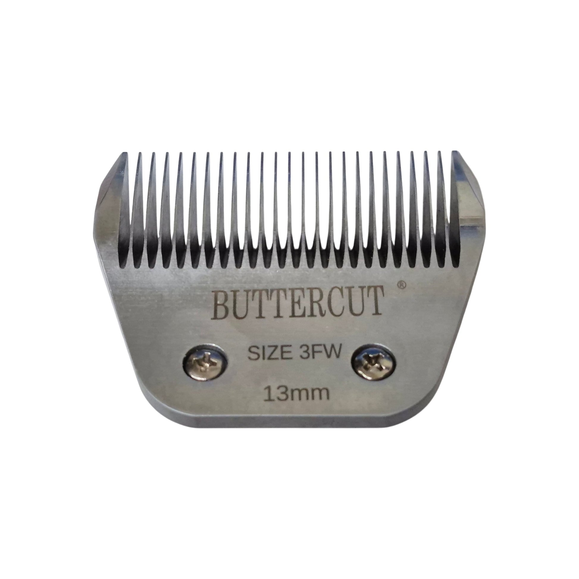 A Buttercut 3FW Wide A5 clipper blade, 1/2 inch (13 mm) cut length