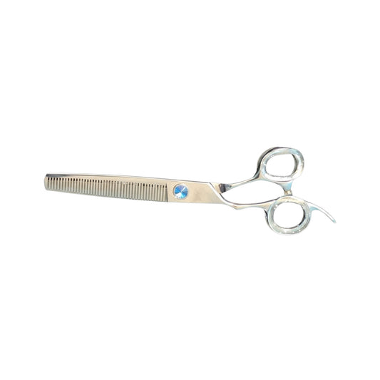 Classy Canines 7.5 Inch left Handed Thinning Grooming Scissors 440C Stainless Steel