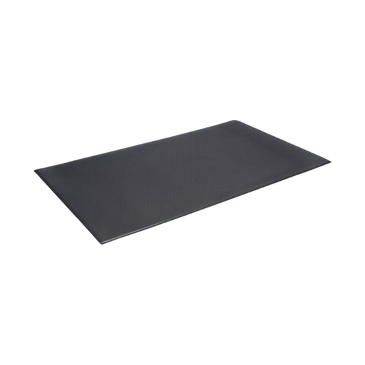 Black Comfort Grooming Table Mat with cushioned anti-slip surface for dogs
