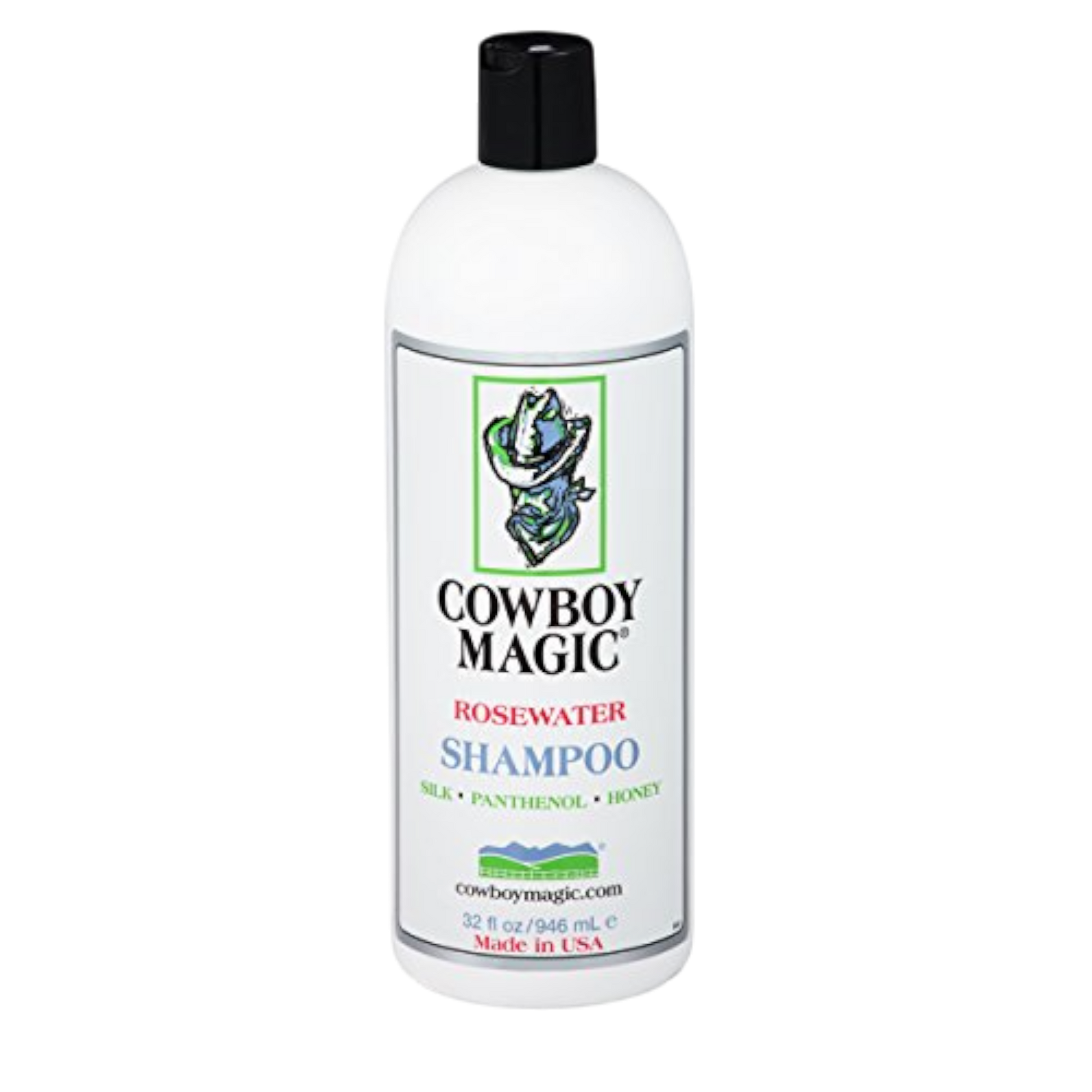 Cowboy Magic Rosewater Shampoo 32 oz bottle