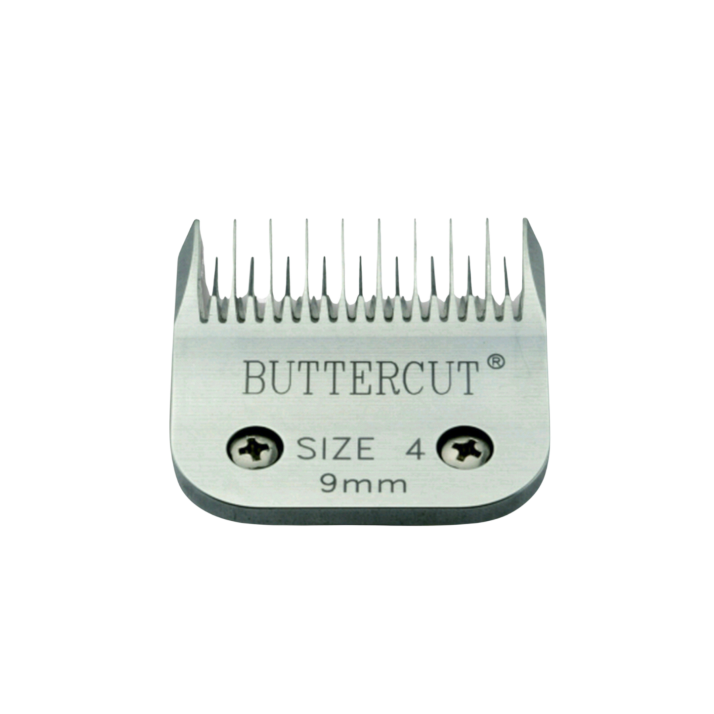 Geib Buttercut #4 Skip Tooth stainless steel clipper blade 9 mm (3/8") cut length