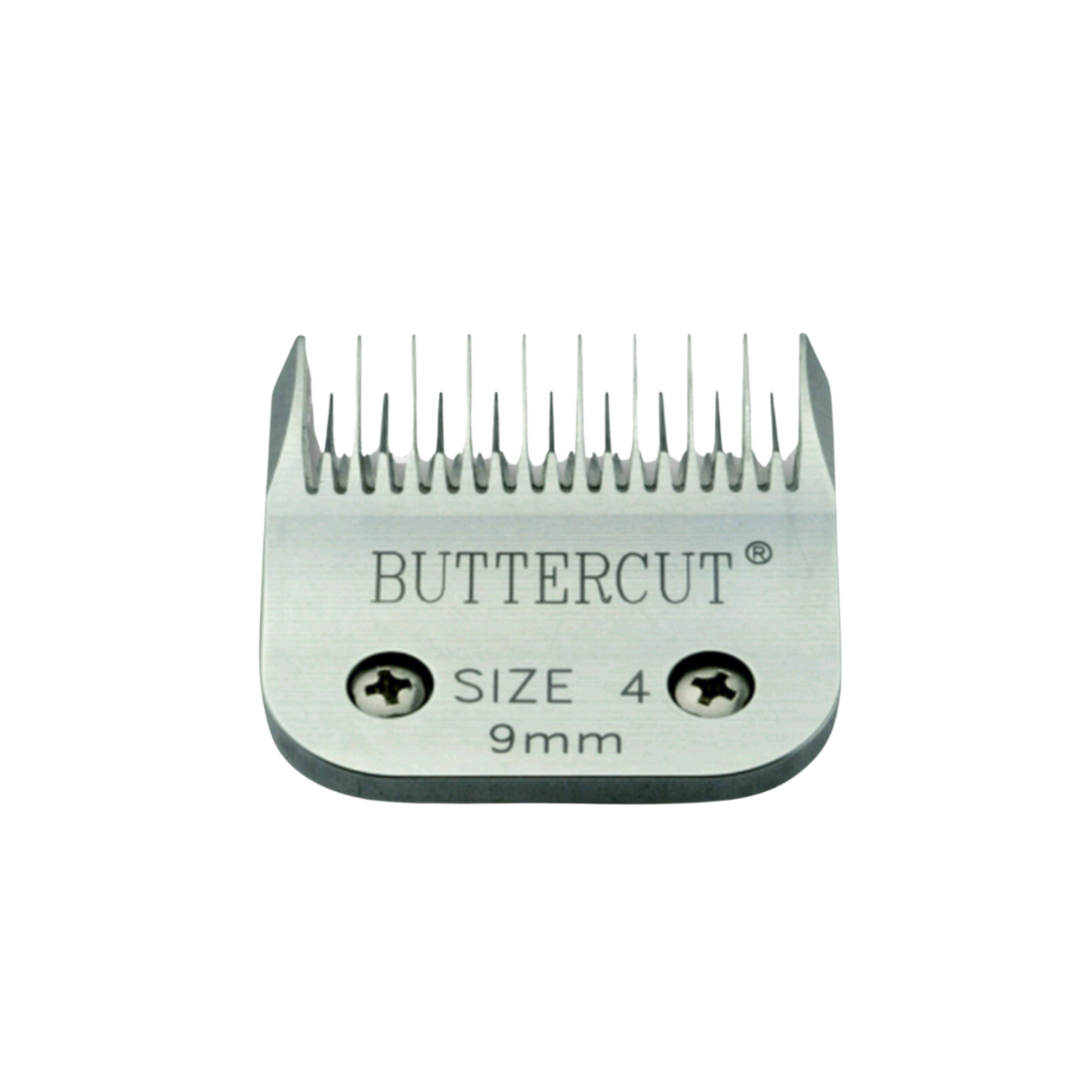 Geib Buttercut #4 Skip Tooth stainless steel clipper blade 9 mm (3/8") cut length