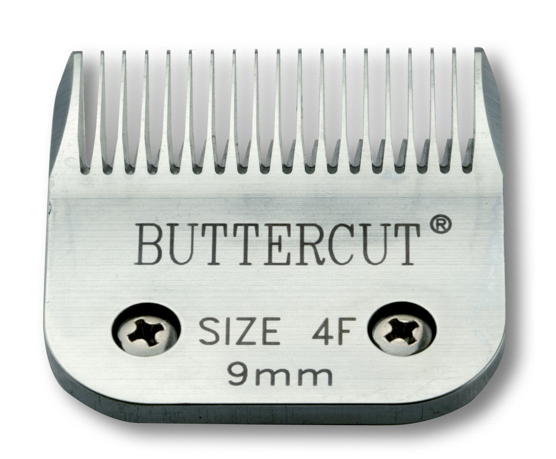 Geib Buttercut #4F stainless steel clipper blade 9 mm (3/8") cut length