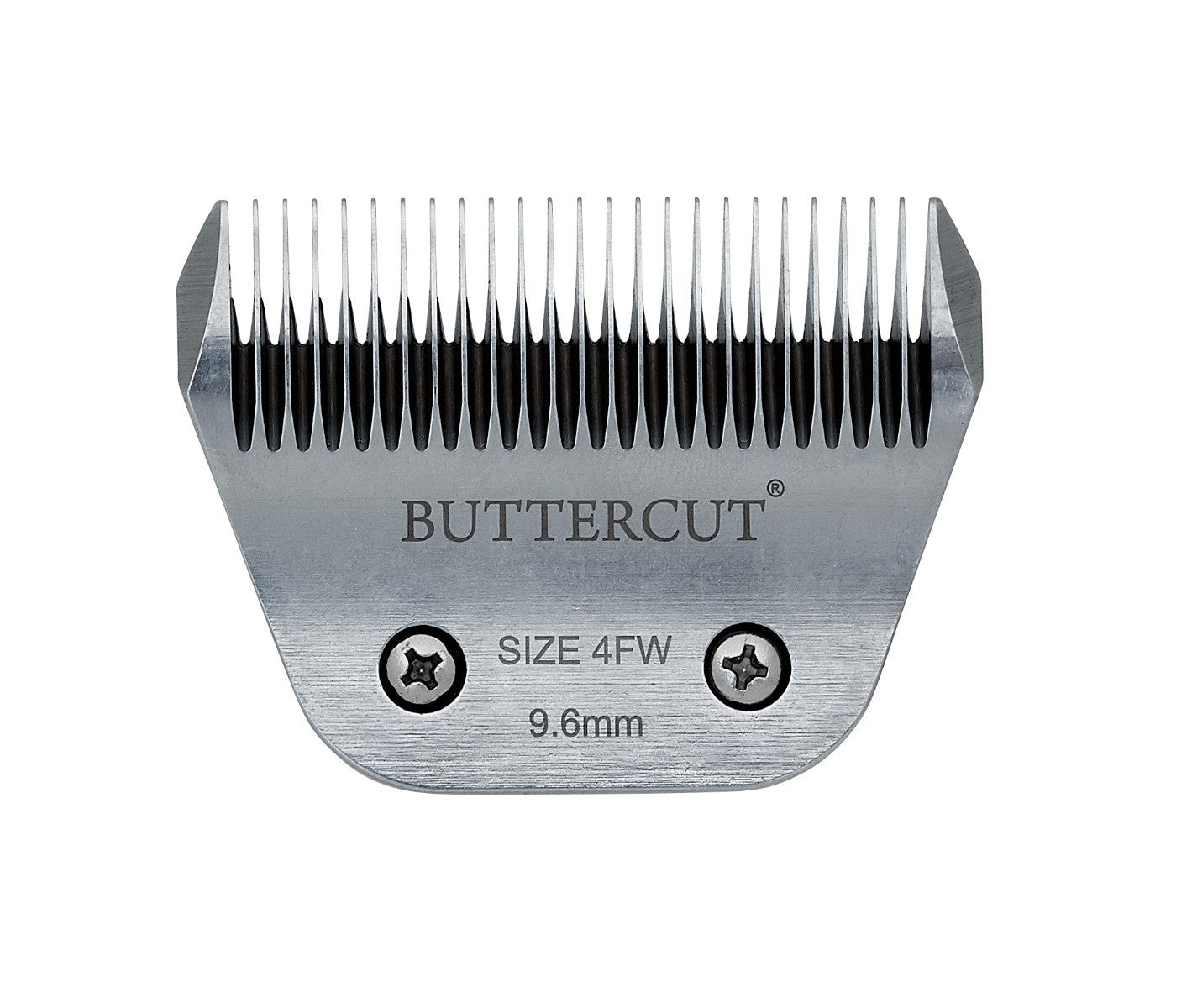 Geib Buttercut #4F Wide stainless steel clipper blade 9.6 mm (3/8") cut length