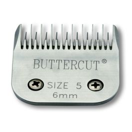 Geib Buttercut #5 Skip Tooth stainless steel clipper blade 6 mm (1/4") cut length