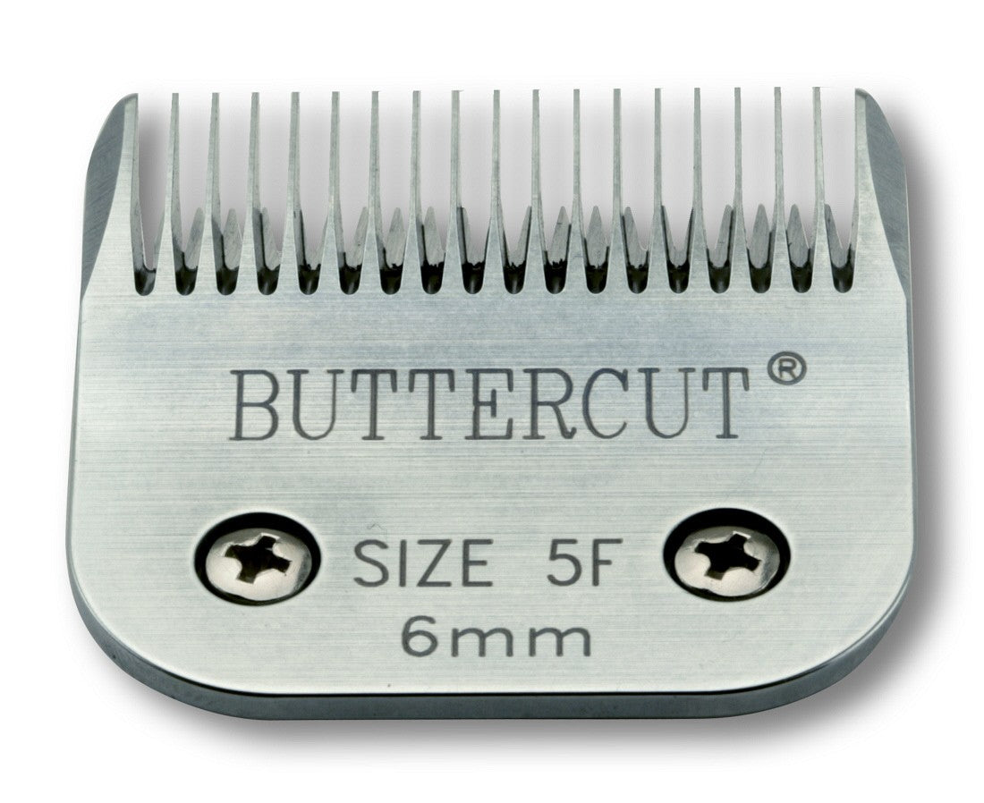 Geib Buttercut #5F stainless steel clipper blade 6 mm (1/4") cut length
