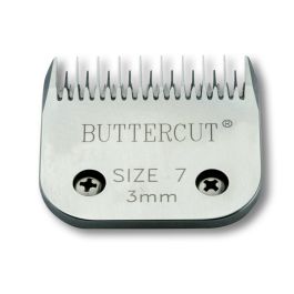 Geib Buttercut #7 Skip Tooth stainless steel clipper blade 3 mm (1/8") cut length