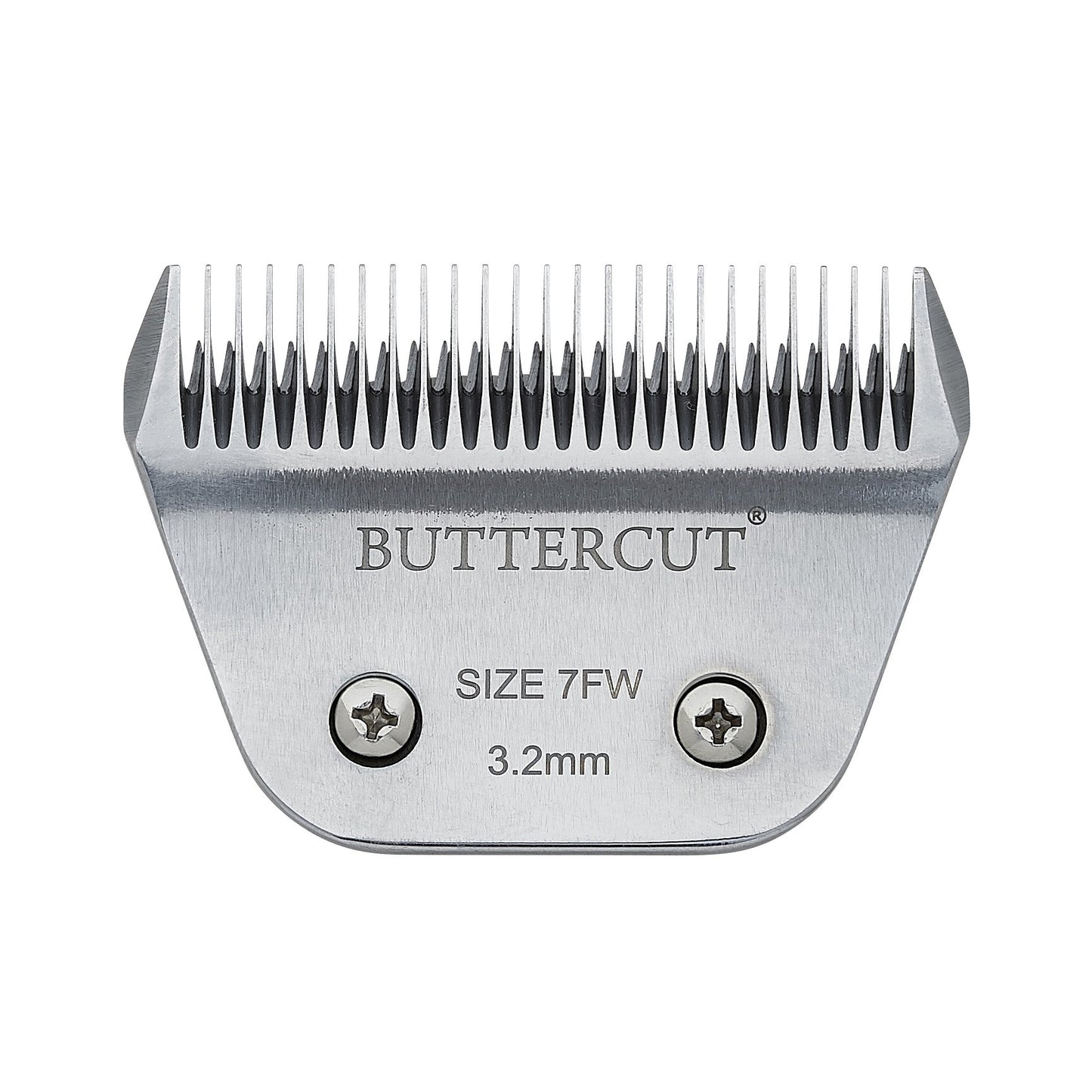 Geib Buttercut #7F Wide stainless steel clipper blade 3.2 mm (1/8") cut length