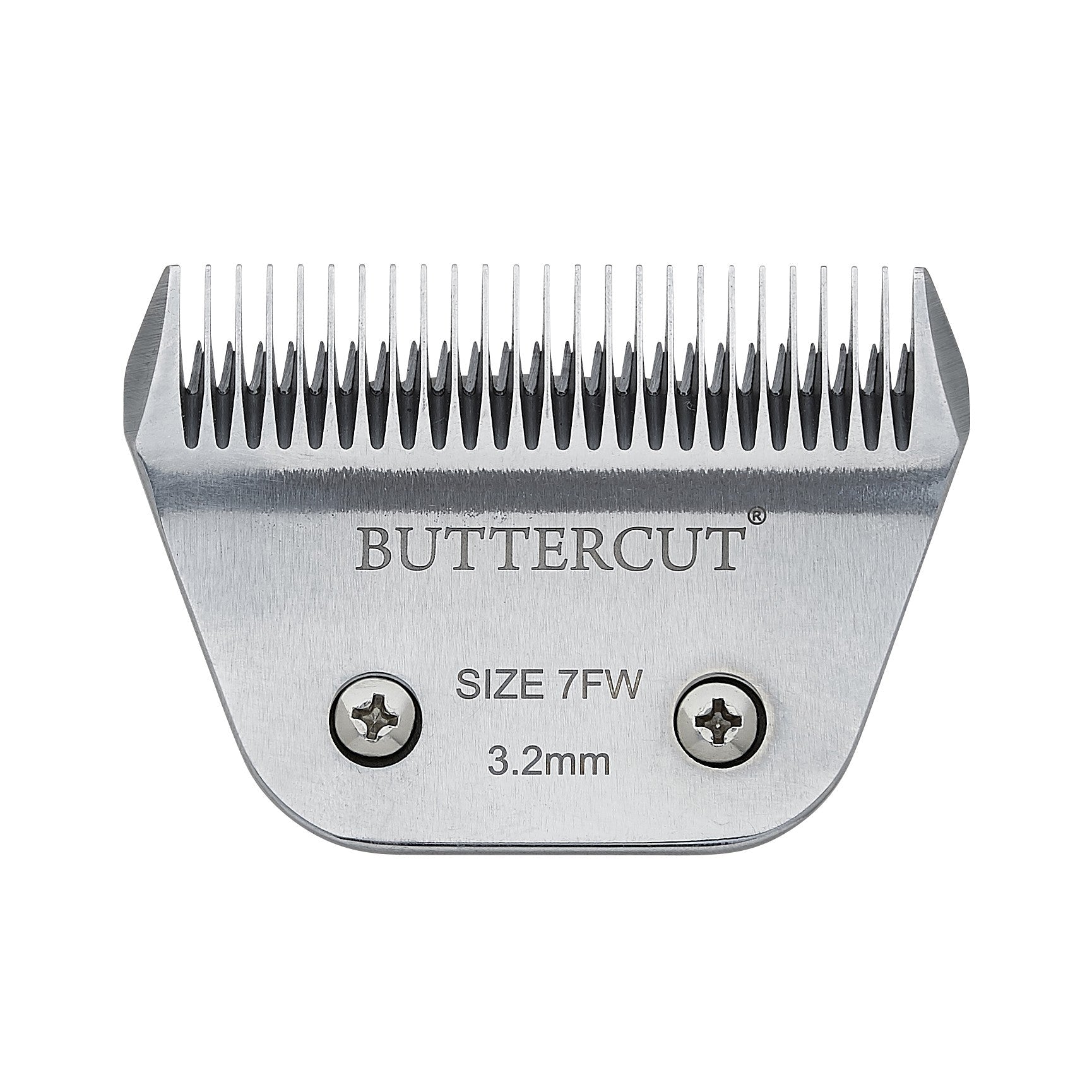 Geib Buttercut #7F Wide stainless steel clipper blade 3.2 mm (1/8") cut length