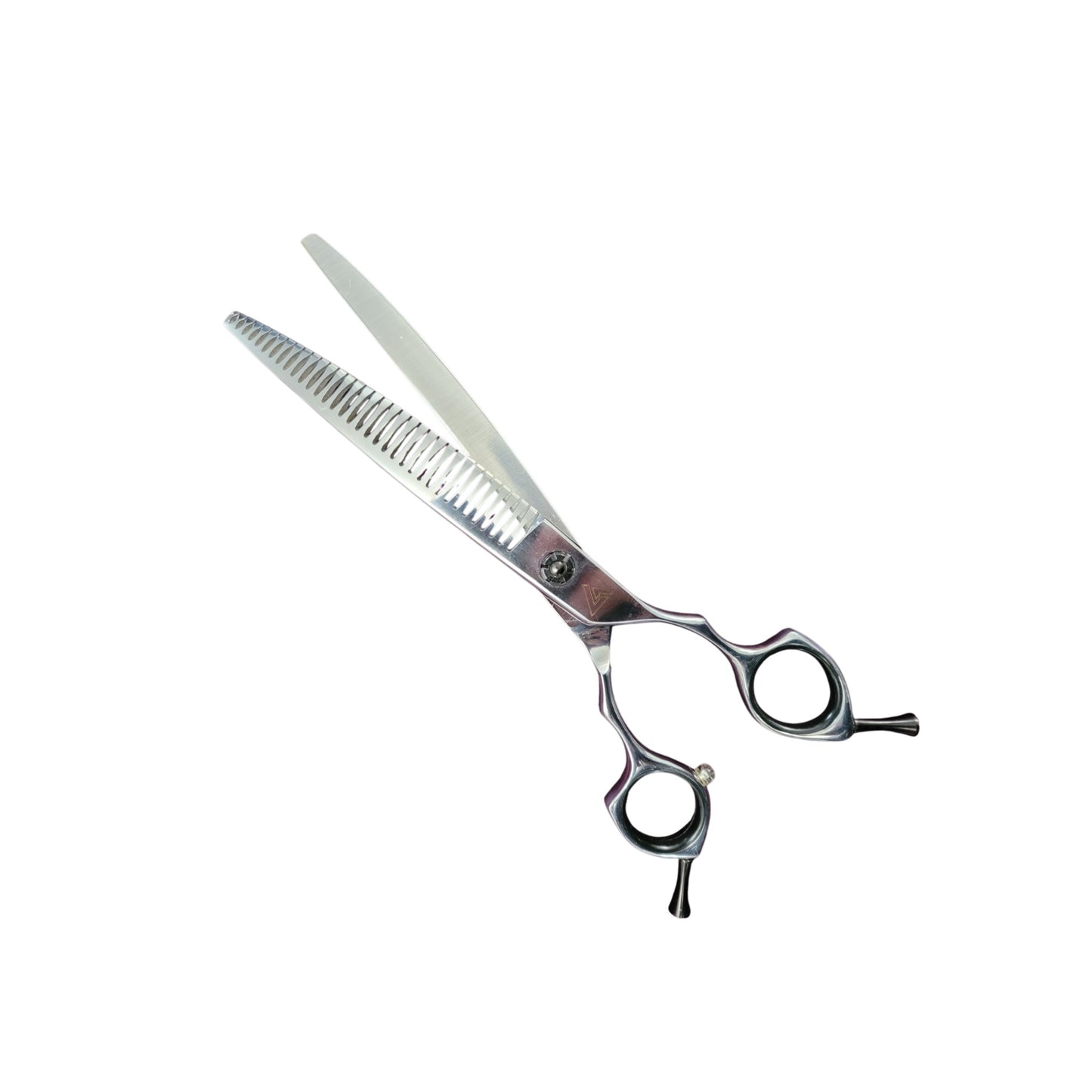 Ghost 7.5 inch professional curved blender chunker shears for dog grooming
