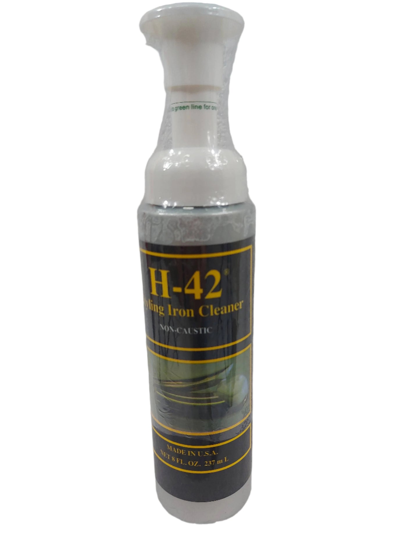 H-42 styling iron cleaner for removing product residue from professional flat irons, curling irons, and heated styling tools