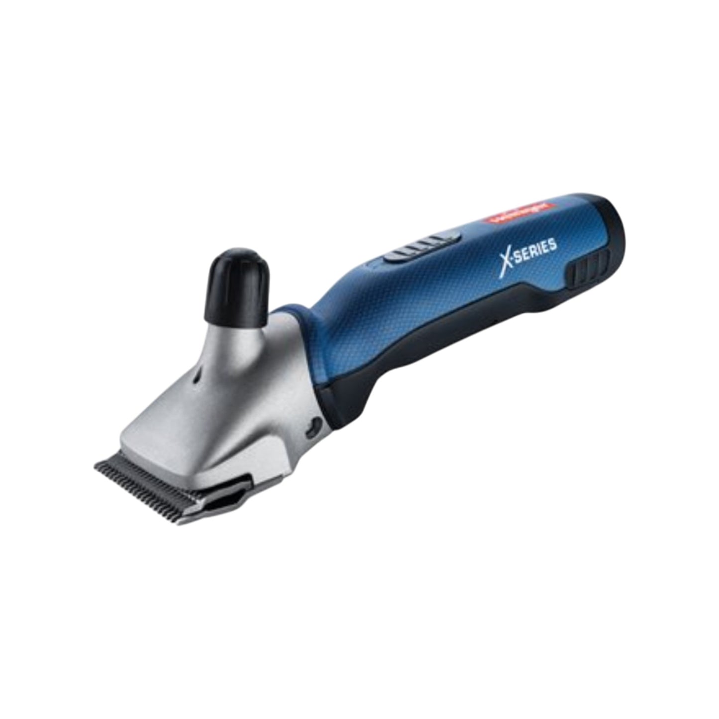 A Heiniger Xplorer cordless large animal clipper designed for professional horse and cattle clipping