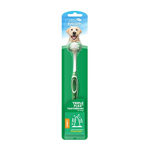 Fresh Breath Tripleflex Toothbrush For Dogs