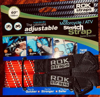 ROKstraps Motorcycle / ATV Stretch Strap - 60"