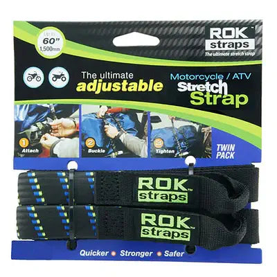 ROKstraps Motorcycle / ATV Stretch Strap - 60"